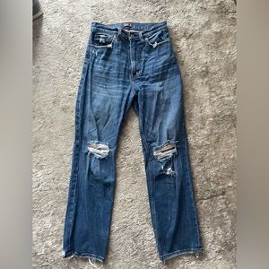 Abercrombie ultra high rise jeans